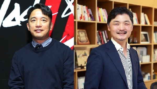 김택진 엔씨소프트 대표와 김범수 카카오 이사회 의장이 최태원 회장이 꾸리는 대한상의 회장단에 부회장으로 합류했다. 사진=각사 취합