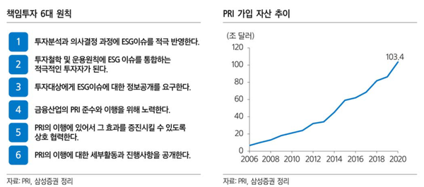 PRI가 제정한 ESG 투자원칙