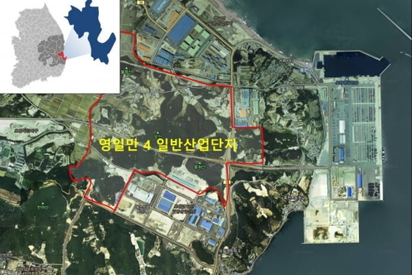 GS건설은 포항시 영일만4 일반산업단지에 5000억웍을 들여 태양광과 수소연료전지를 이용한 100% 신재생에너지 사업에 나서기로 했다. 사진=GS건설