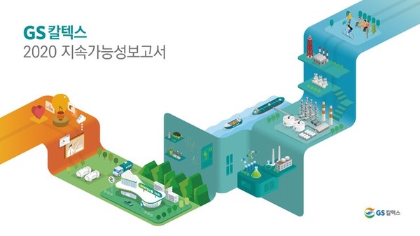 GS칼텍스의 지속가능경영 보고서는 환경 부담을 줄이는 차원에서 기존 인쇄물 대신 인터랙티브 PDF (Interactive PDF) 형태의 디지털 리포트로 제작됐다. 사진=GS칼텍스