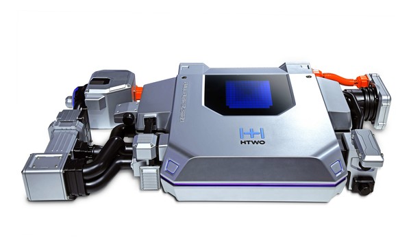 플랫형 연료전지시스템. 사진=현대차 그룹 제공