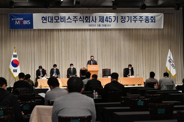 현대모비스가 정기주총에서 ESG경영에 속도를 낼 것이라고 발표했다. 사진=현대모비스