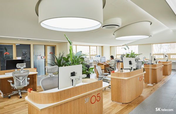 SK텔레콤은 올해 4월 서울 신도림과 경기도 일산, 분당 3곳에 거점형 업무공간 ‘스피어’ 운영을 시작했다. 사진=SK텔레콤