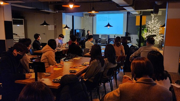 '서울창업허브 성수 ESG투자자 네트워킹 데이' 현장. 사진=이가은 기자