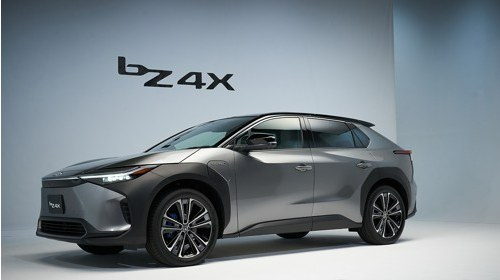도요타의 전기 스포츠유틸리티차량(SUV)인 bZ4X. AP=연합