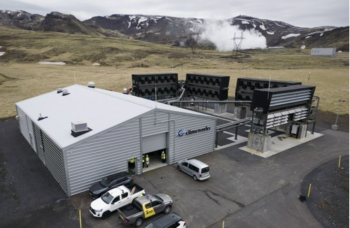 스위스 기후테크 스타트업 클라임웍스(Climework)가 아이슬란드에서 운영 중인 세계 최대 규모의 '직접공기포집(DAC)' 프로젝트. EPA=연합