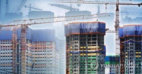 아파트를 건설하는 모습. 이미지=연합뉴스