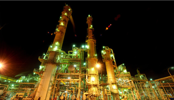 아랍에미리트 아부다비에 설치된 블루 암모니아 생산 시설. 사진= 아부다비국영석유회사