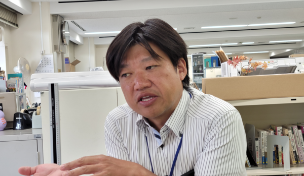 일본 사이타마시 도시경영전략부의 아라이 신타로(荒井愼太郞) 기획·SDGs 추진담당 주임. 사진=ESG경제