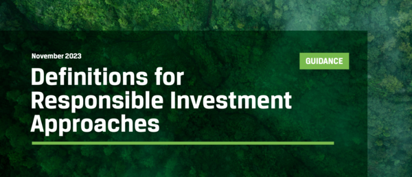 GSIA가 발간한 책임투자 관련 용어 지침. 제공=GSIA 