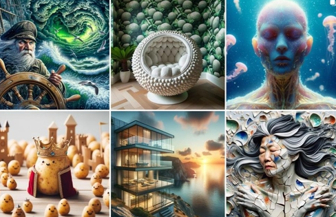 오픈AI의 이미지 생성 AI인 '달리'가 생성한 이미지. 사진=오픈AI 인스타그램 캡처