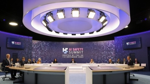 11월 1일과 2일 양일간 열린 'AI 안전 정상회담'에서 '블레츨리 선언'이 채택되었다. 사진=연합