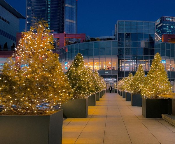 용산 아이파크몰의 은하수길 포토존 사진=아이파크몰