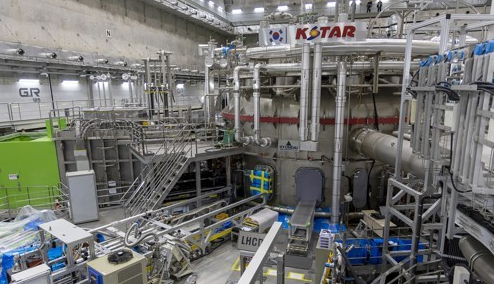 대전 한국핵융합에너지연구원에 위치한 한국형초전도핵융합연구장치(KSTAR) 모습. 사진=연합