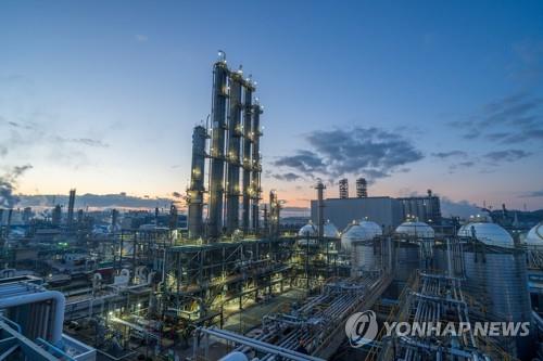 금호석유화학 울산고무공장 사진=연합뉴스 