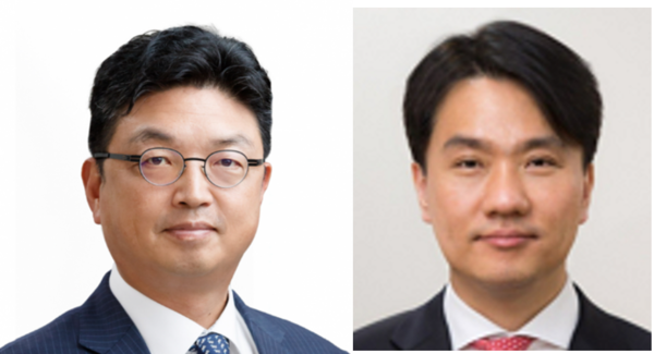                이윤수(왼쪽) 신임 증선위원과 이형주(오른쪽) 금융위 신임 상임위원. 사진=금융위 제공
