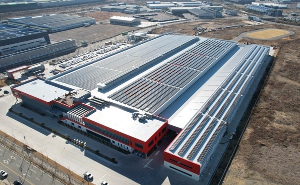 대동모빌리티 대구 S-Factory 3MW 태양광 발전소. 사진=엔라이튼