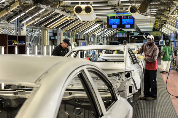 현대자동차 미국 앨라배마 공장 조립라인 (사진=현대차 제공)