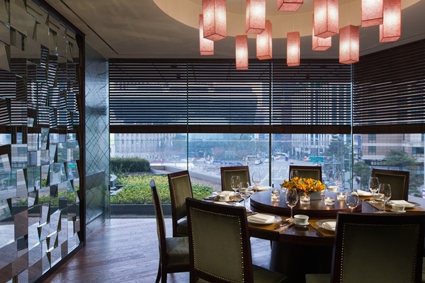 더 플라자 도원 단독 룸 내부 모습. 사진=한화호텔앤드리조트