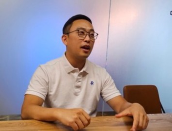 루트에너지의 윤태환 대표가 ESG경제와 만나 인터뷰하고 있다. 사진=ESG경제