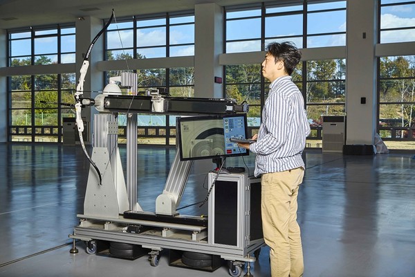 고정밀 슈팅머신.  사진=현대차그룹