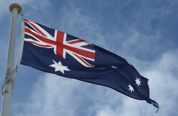 호주의 국기. (FreeImages/Adrian Van Leen)