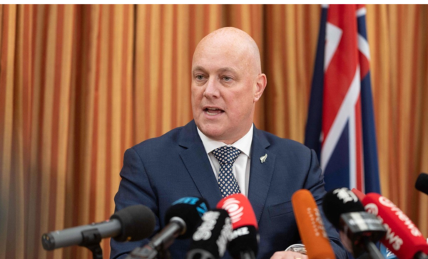 크리스토퍼 럭슨 뉴질랜드 총리 (AFP=연합뉴스)