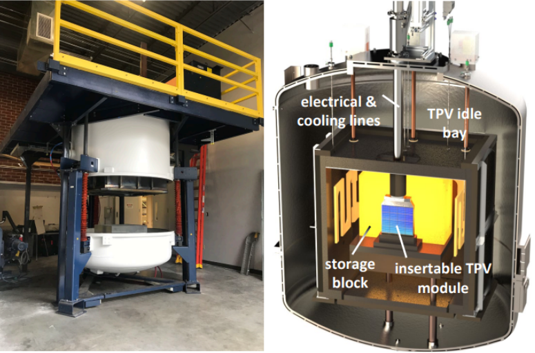 미국 안토라 에너지사가 개발한 열배터리 프로토타입. 코트라=안토라 에너지