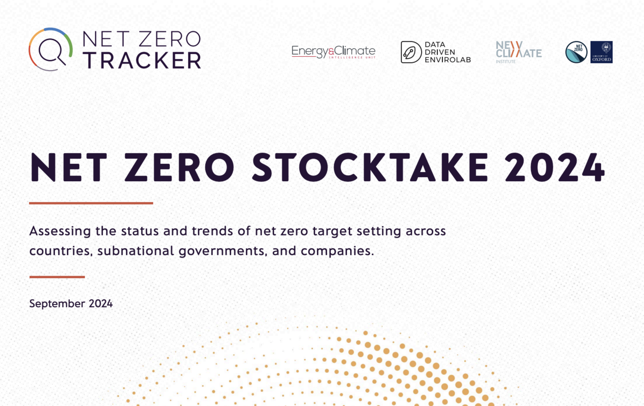 NZT가 23일 발행한 넷제로 스톡테이커 연례보고서의 표지. 사진=NZT 공식홈페이지