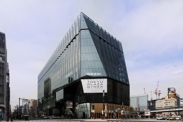 롯데면세점 일본 동경긴자점 전경.  사진=롯데면세점