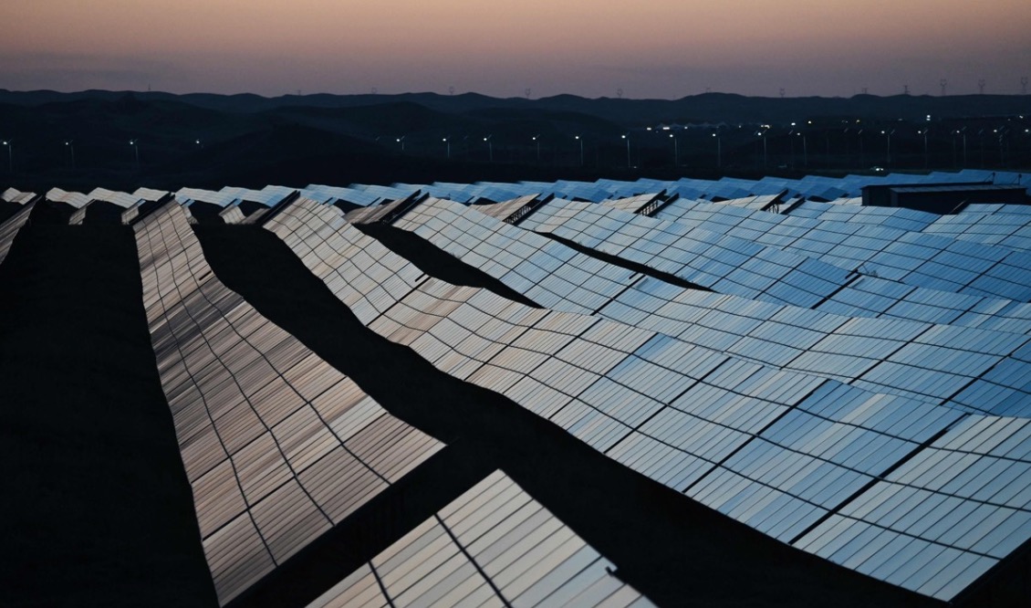 중국의 태양광 패널. 사진=연합뉴스