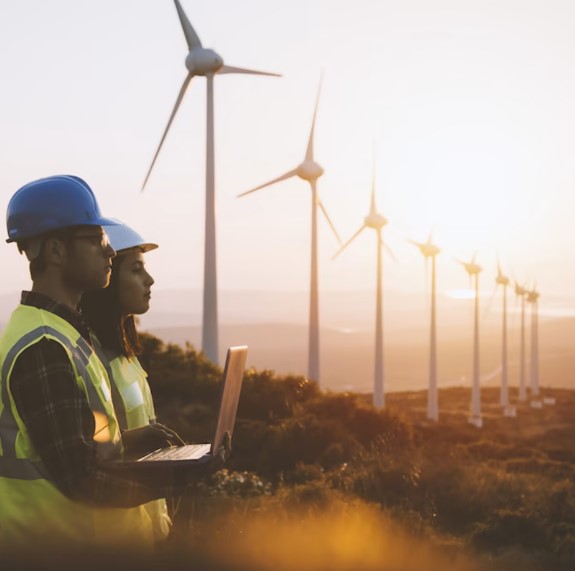 호주의 풍력 산업 노동자. [사진 = WWF Austrailia]