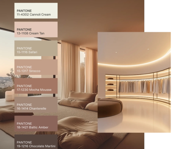   사진자료: 펜톤 홈페이지 2025년 트렌드컬러 발표