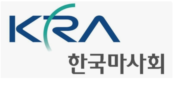 한국마사회 로고. 