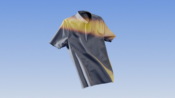  적외선 차단 기능인 솔라플렉트가 적용된 코오롱스포츠 티셔츠.  사진=코오롱스포츠