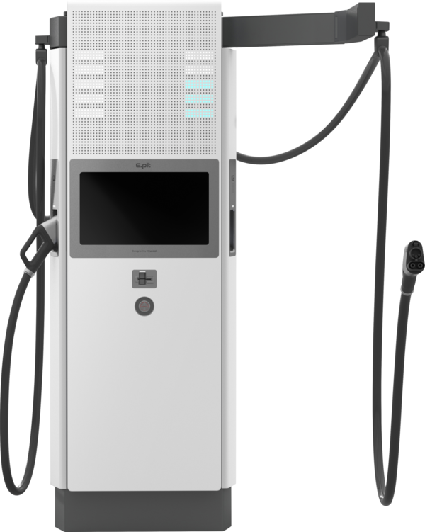 200kW 2채널 파워모듈 일체형 E-pit 충전기.   사진=현대케피코