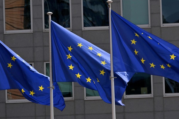 EU 깃발. AFP=연합