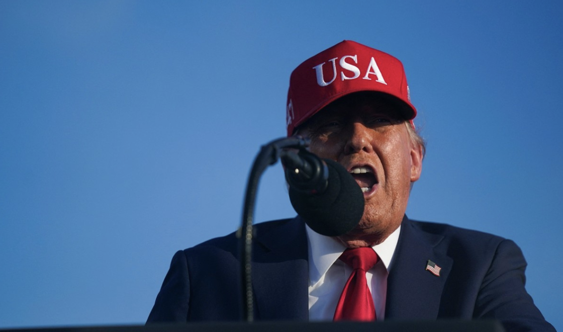 연설하는 도널드 트럼프 미국 대통령. 사진=연합뉴스