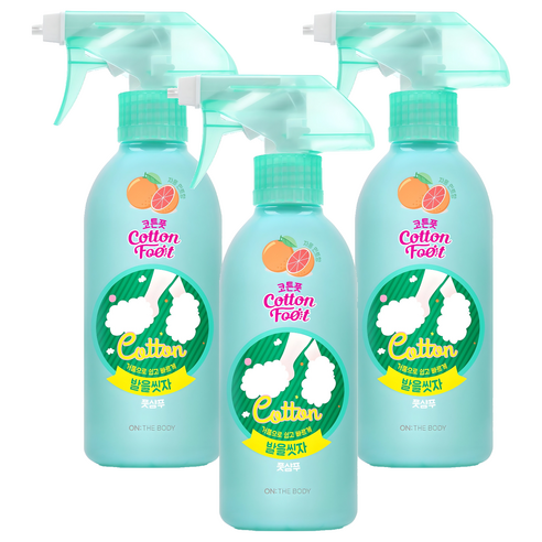온더바디 코튼풋 발을씻자 풋샴푸(385ml) 상품.   사진=쿠팡