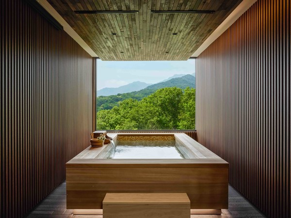 가든하우스 편백나무(히노끼)탕