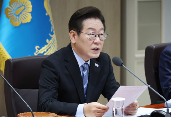 이재명 대통령이 2일 국무회의에서 발언하고 있다. 사진=연합뉴스 