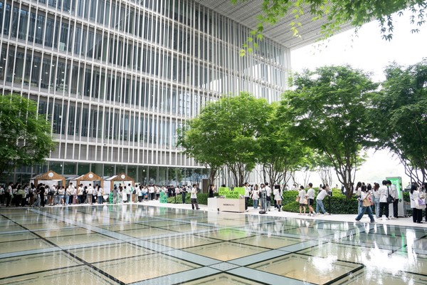 아모레퍼시픽, 플라스틱 없는 페스티벌 '판타스틱 데이' 행사 모습.   사진=아모레퍼시픽