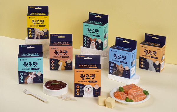 유한양행 윌로펫 종합 영양 보조제 7종.   사진=유한양행