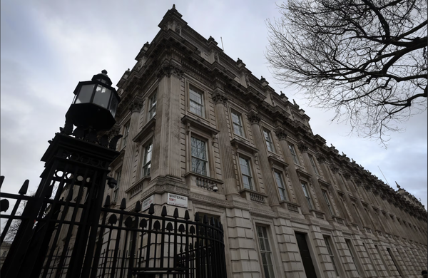 영국 런던의 화이트홀에 있는 영국 내각 사무실. 사진=EPA 연합뉴스